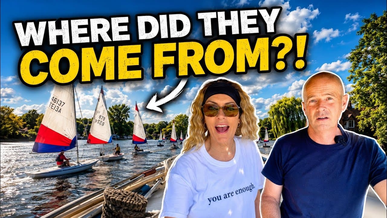 One of the Thames' Biggest Islands & a Fleet of Sailboats! 217
