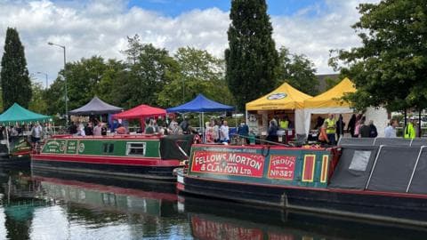 How are canal festivals affected by the drought?
